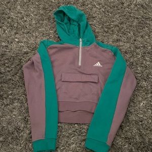 XS 3/4 zipper jacket NWOT adidas